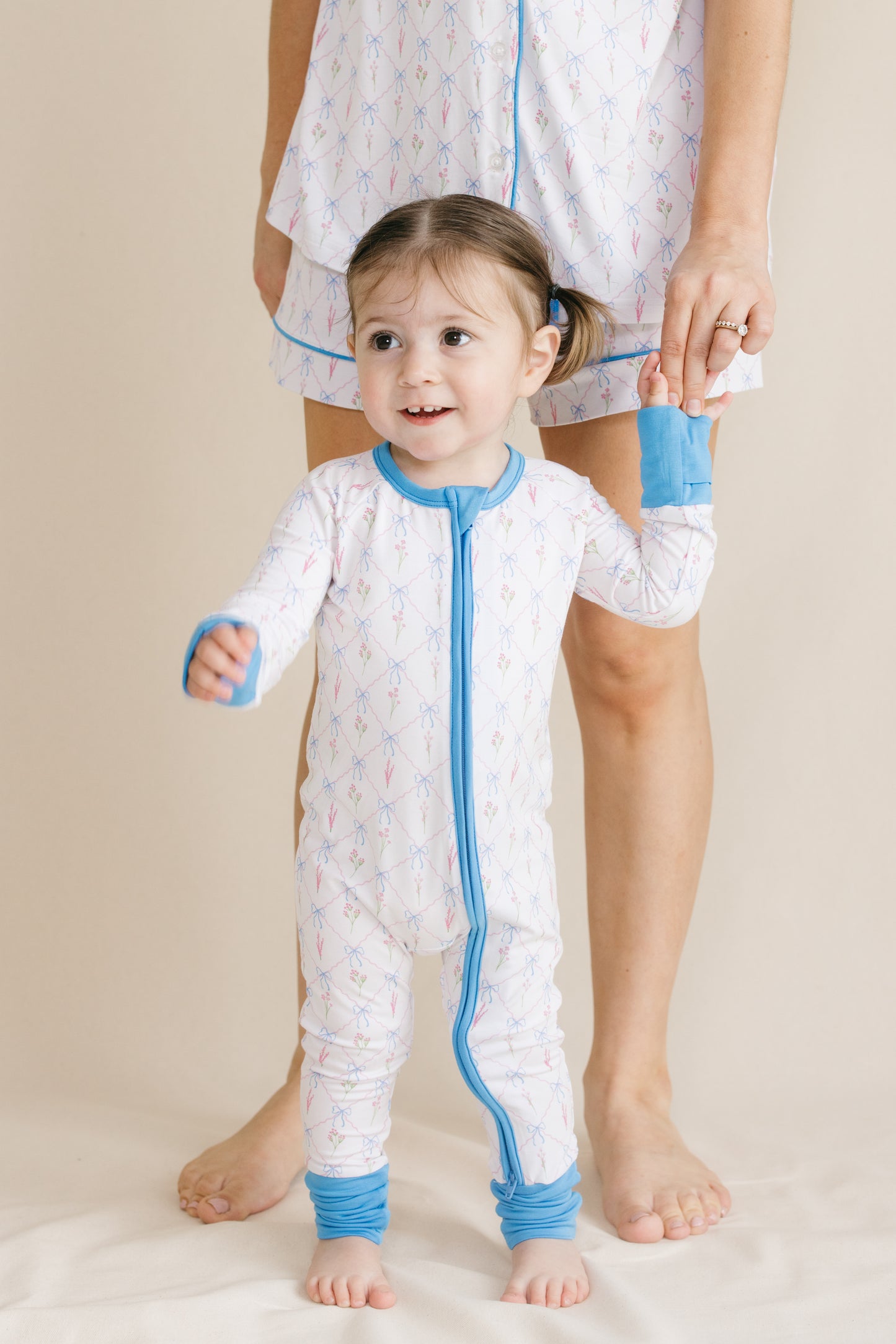 Blooms & Bows Zippy Romper