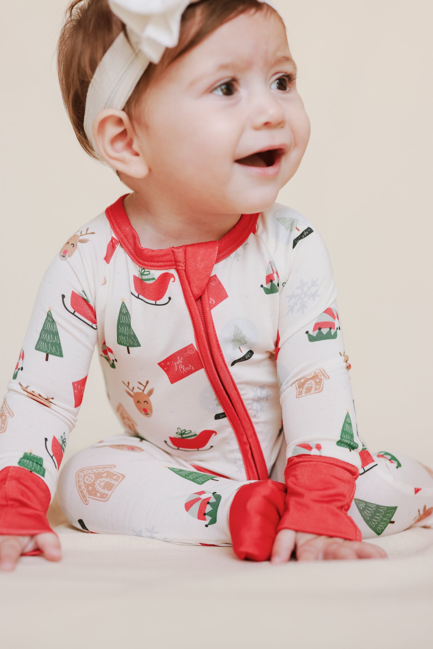North Pole Zippy Romper