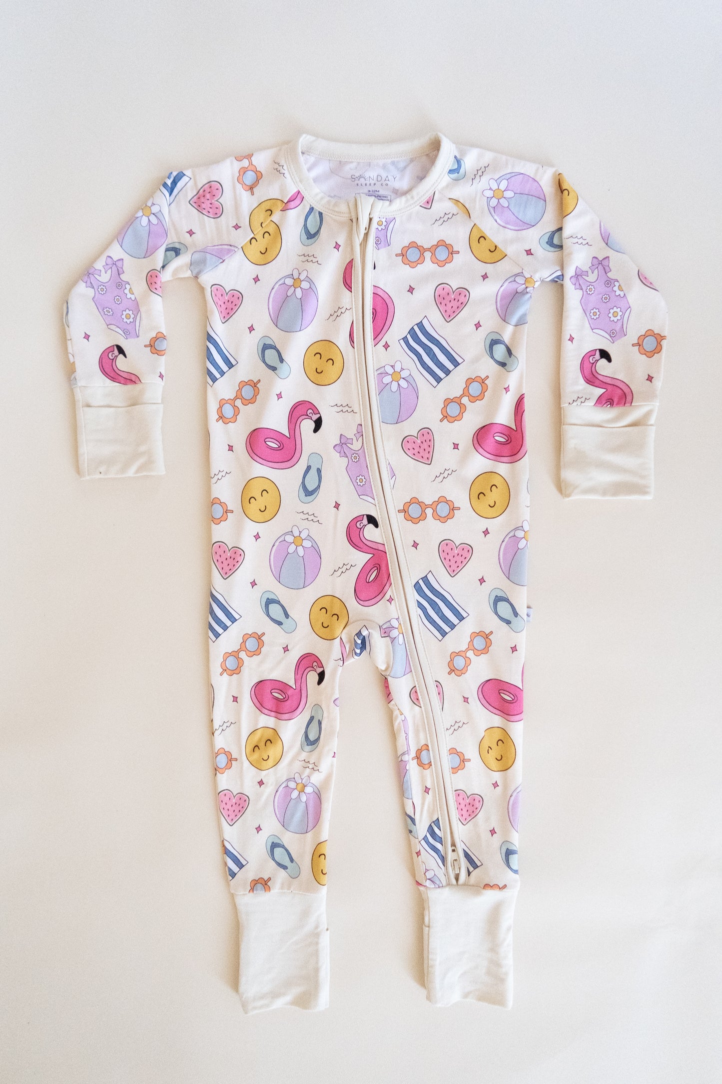 Pool Party Zippy Romper