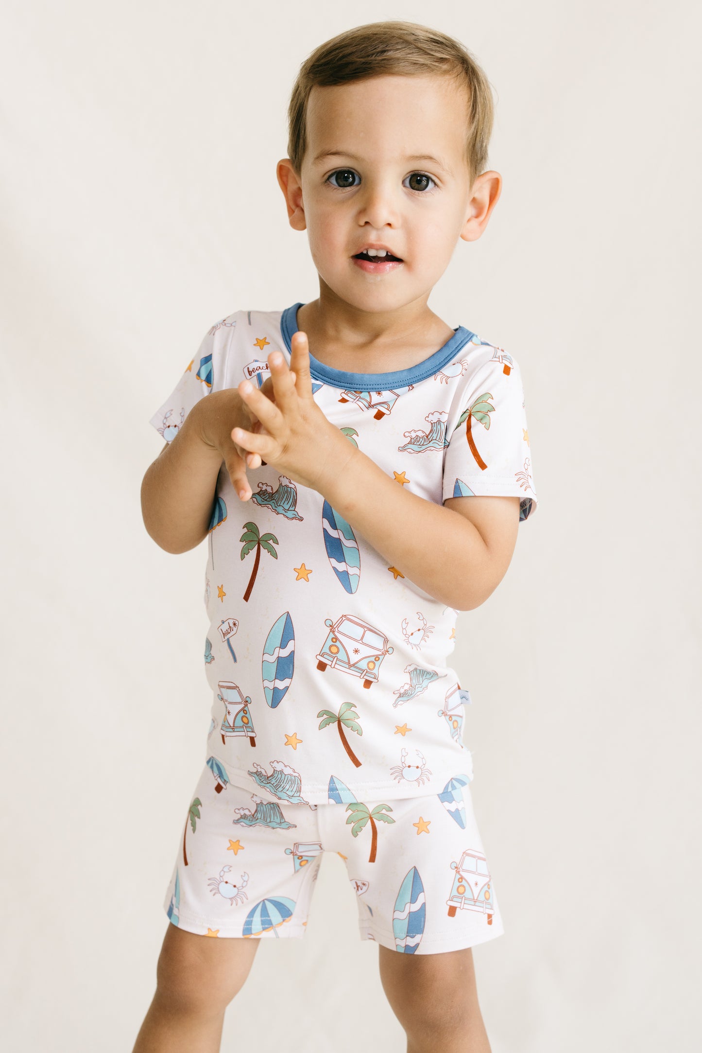 Surf's Up Two-Piece Short Set