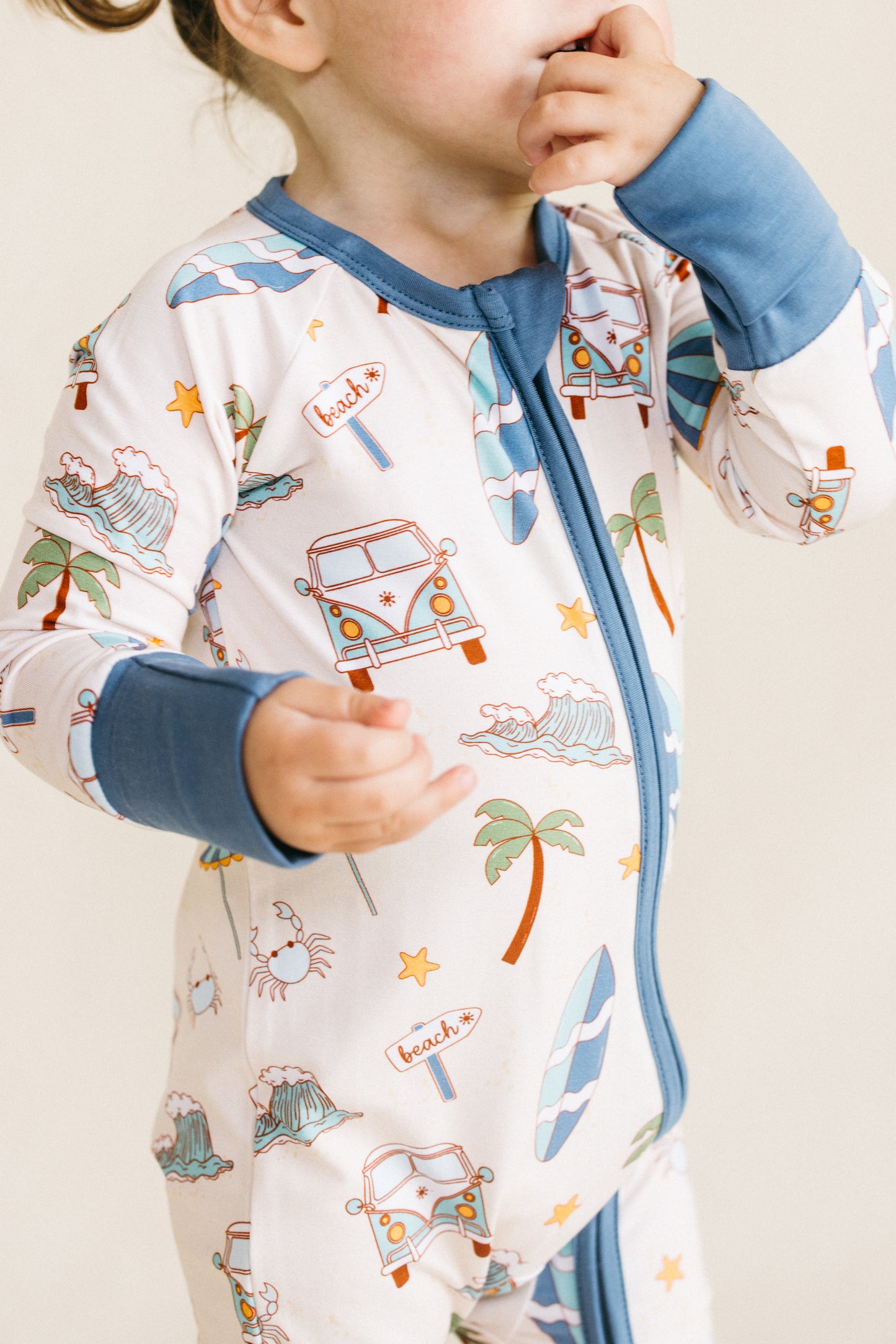 Surf's Up Zippy Romper