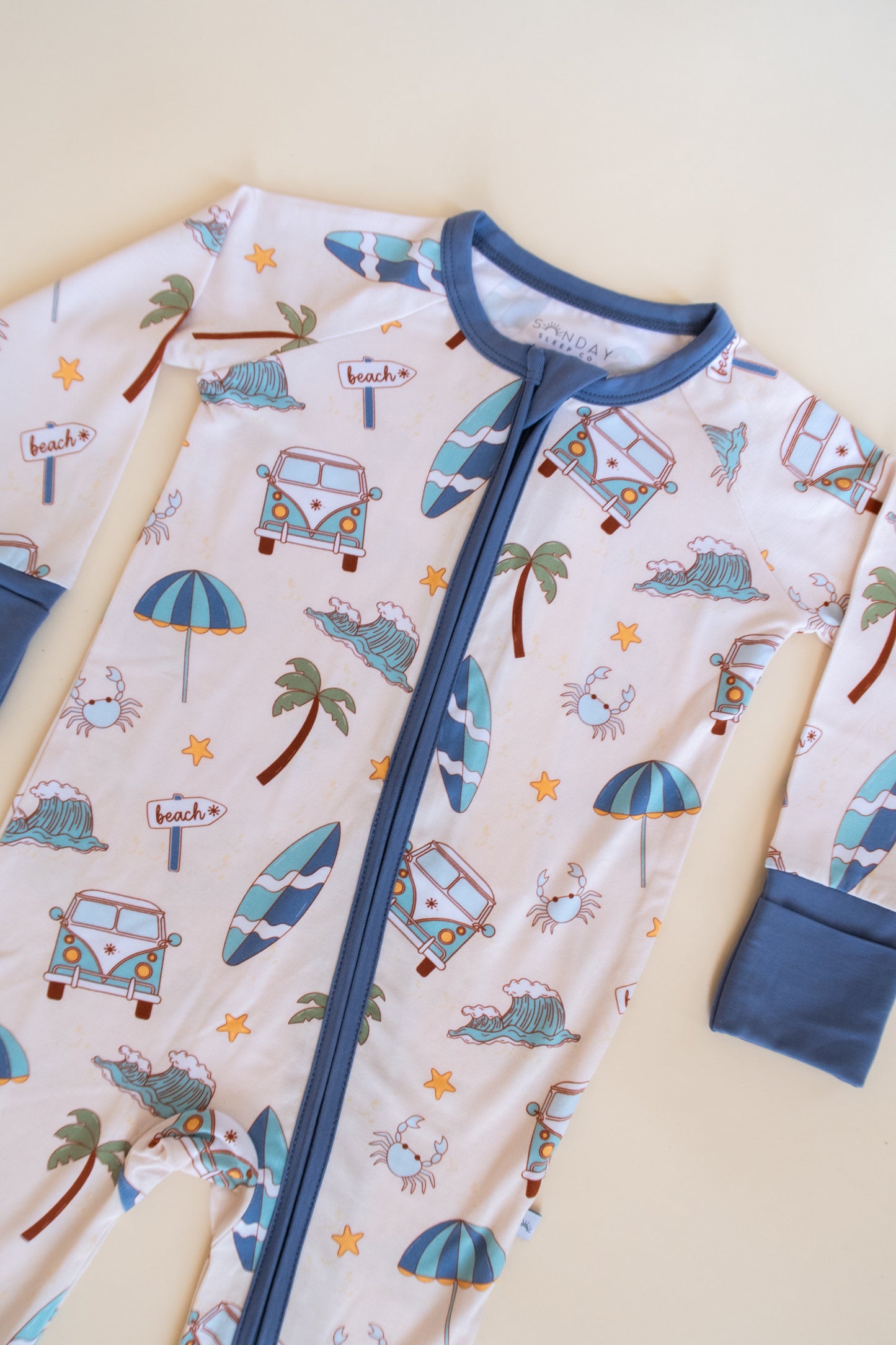 Surf's Up Zippy Romper