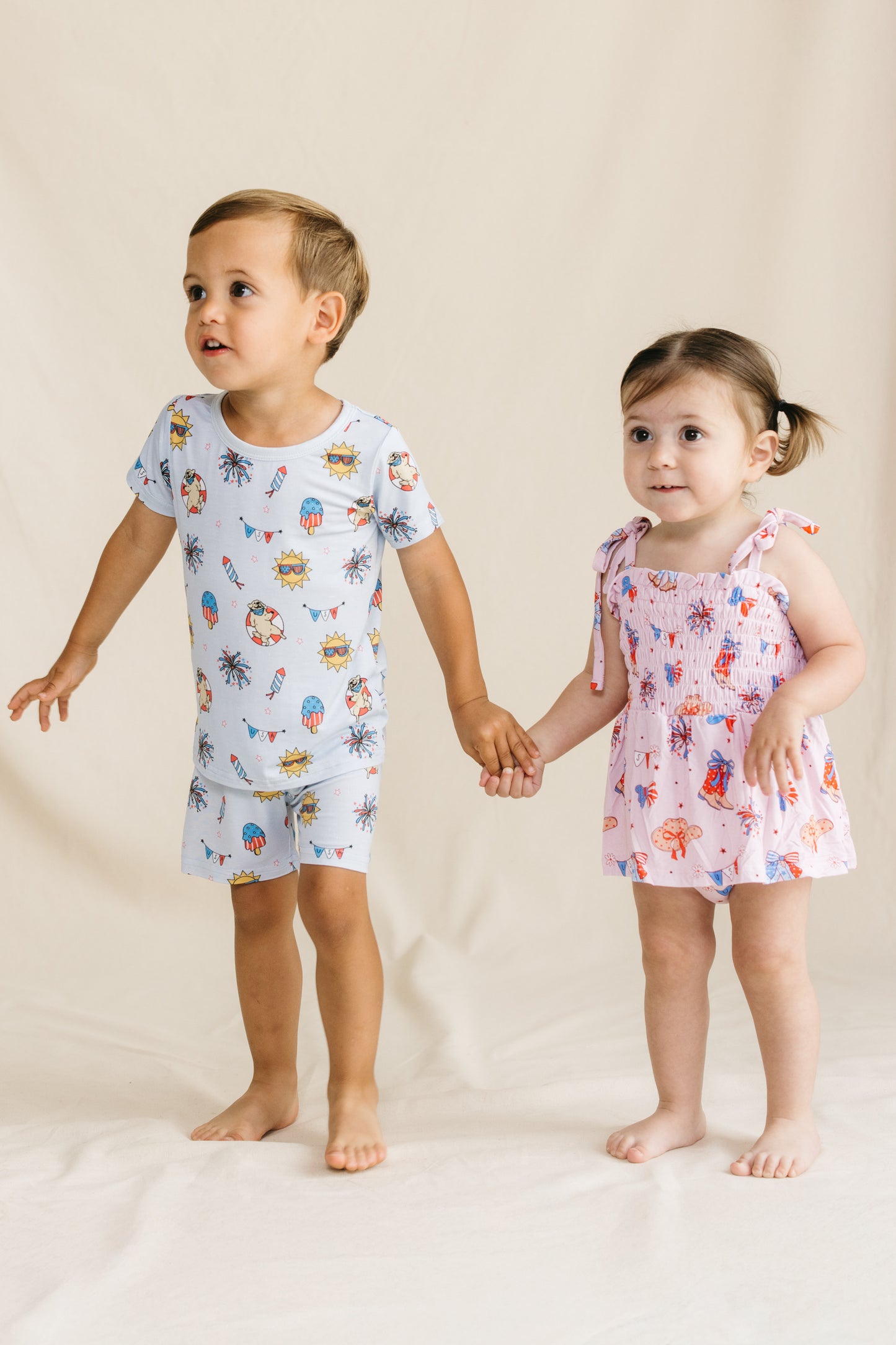 All American Summer Two-Piece Short Set