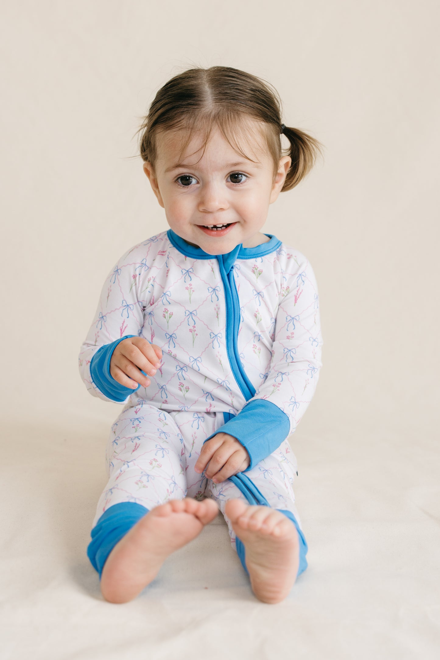 Blooms & Bows Zippy Romper