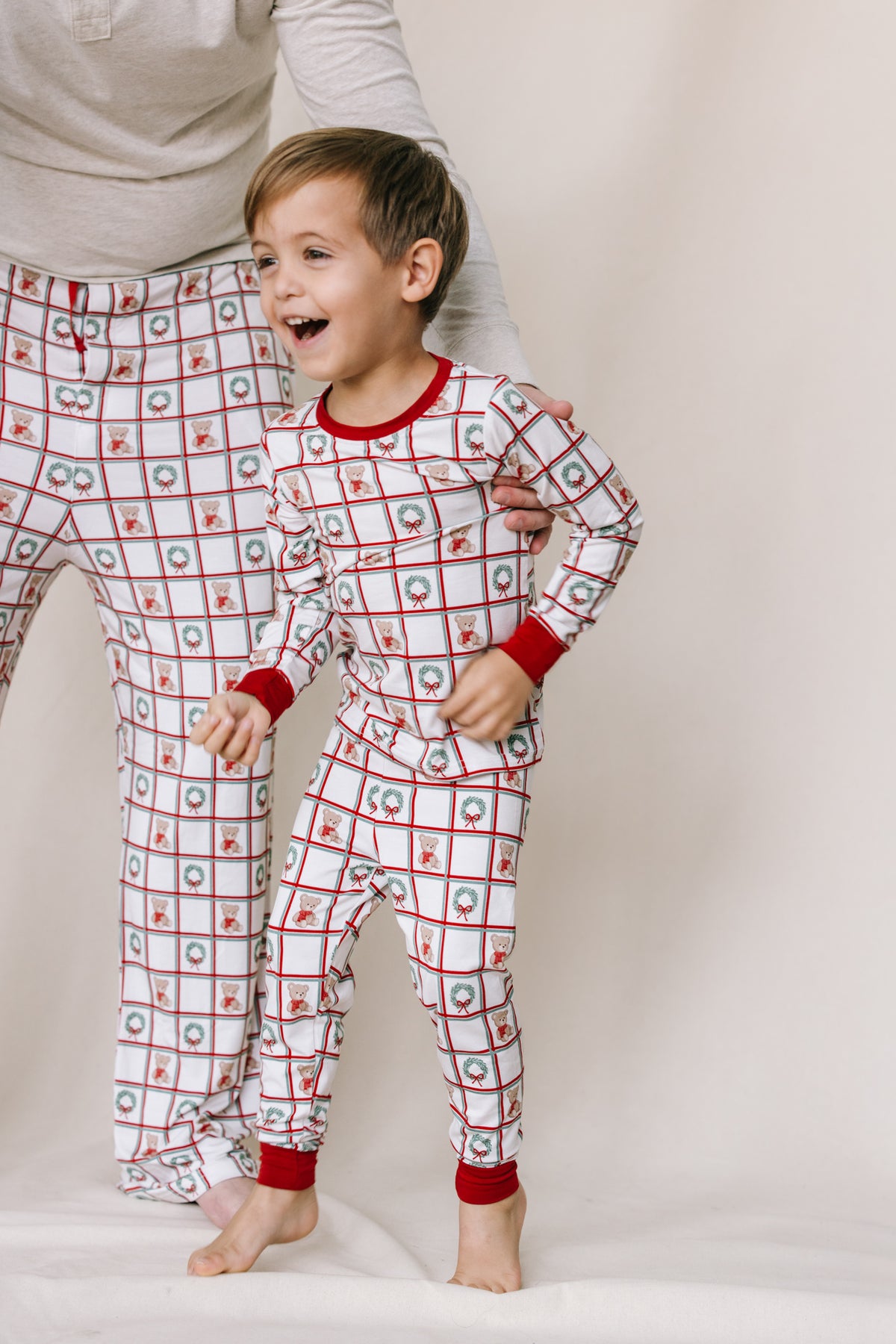 Holiday Teddies Two-Piece Set: Pre-order ships by 9/25