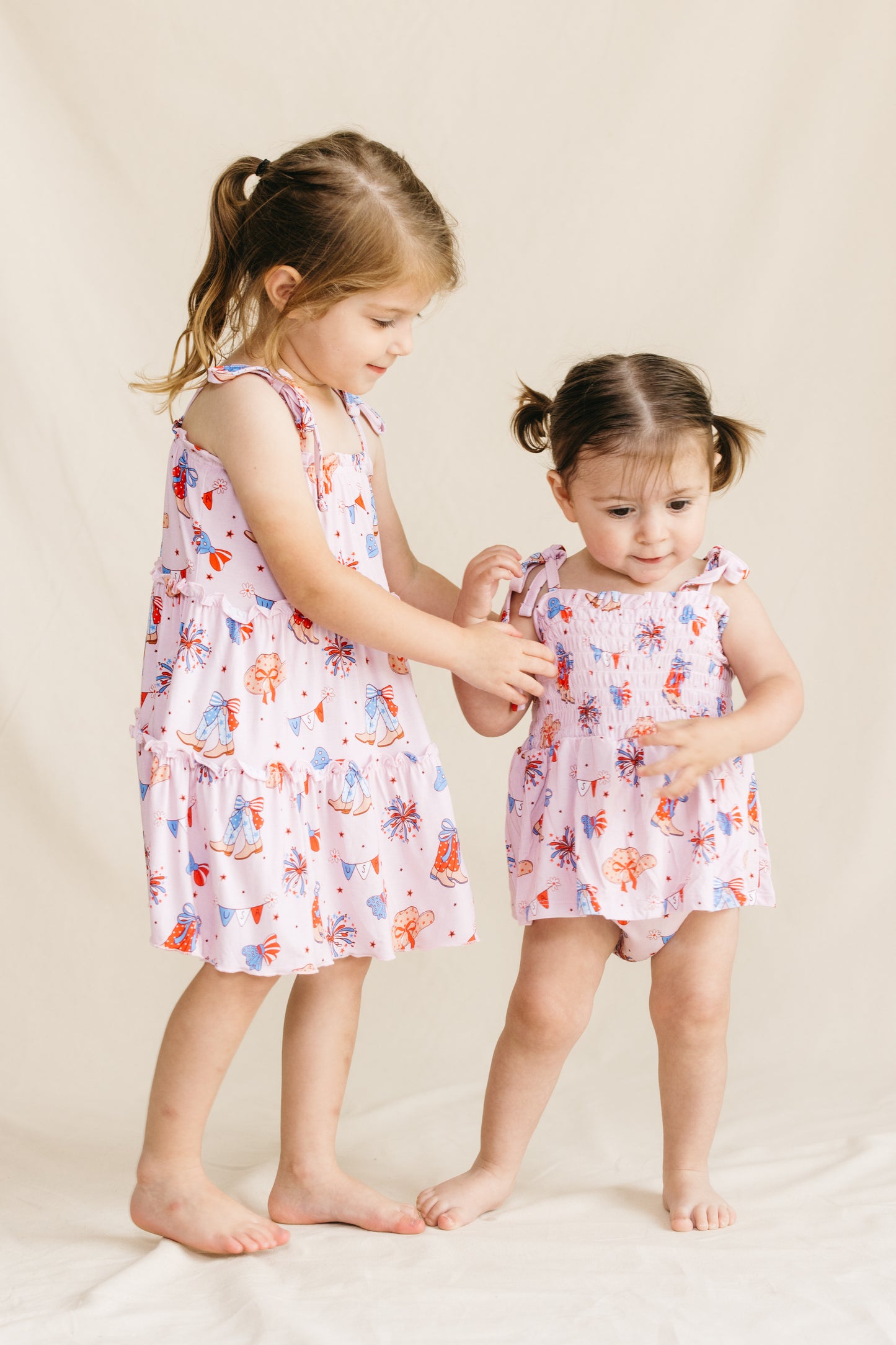 Howdy USA Tiered Twirl Dress