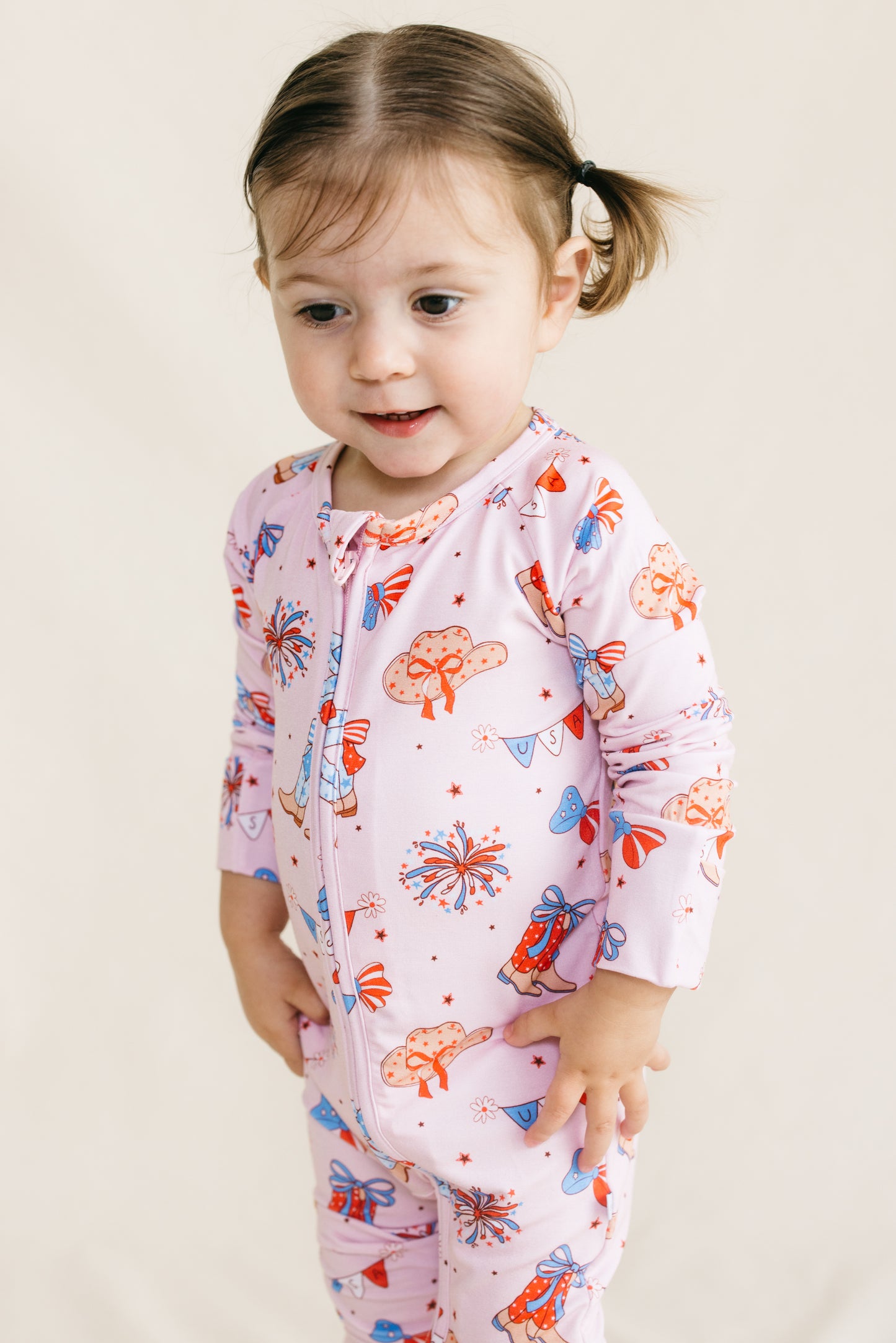 Howdy USA Zippy Romper