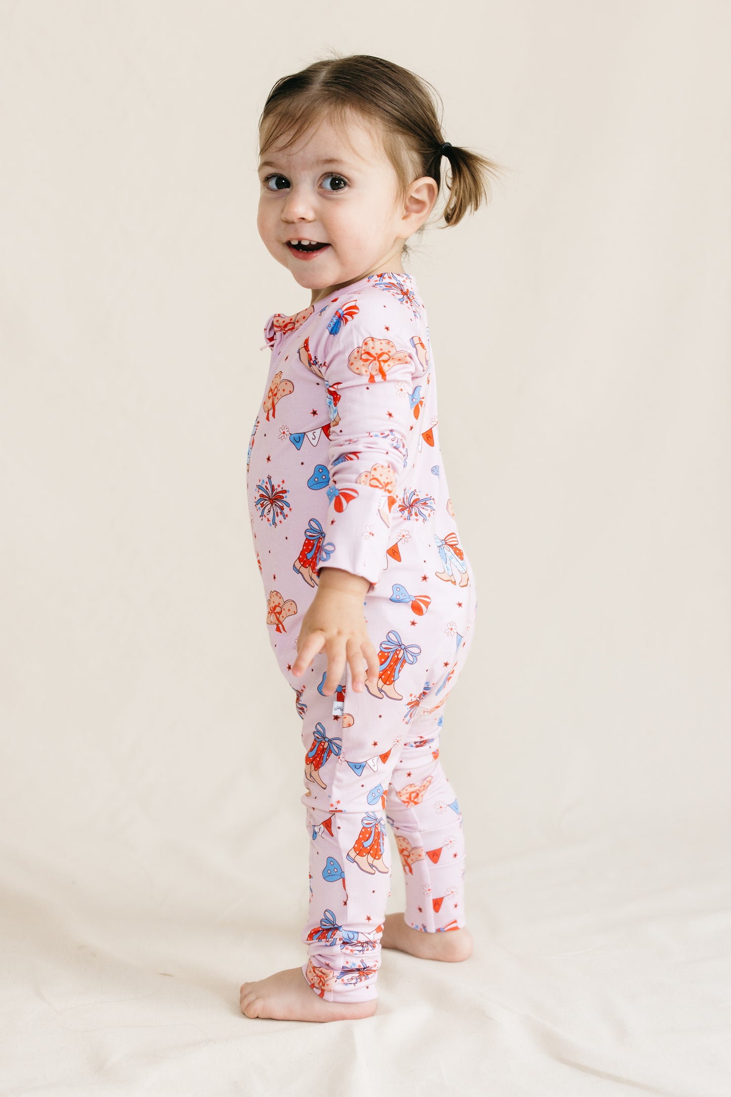 Howdy USA Zippy Romper