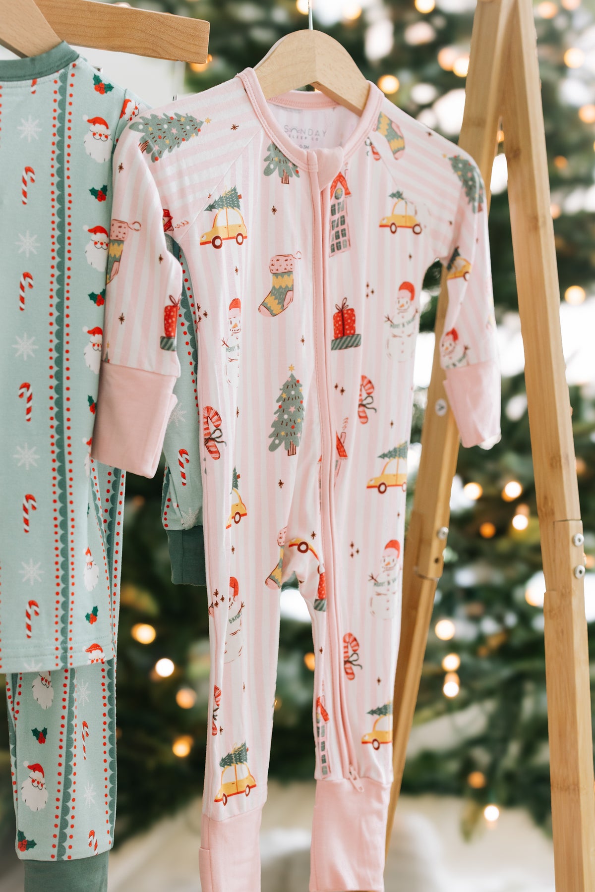 Merry Pinkmas Zippy Romper: Preorder ships by 9/25