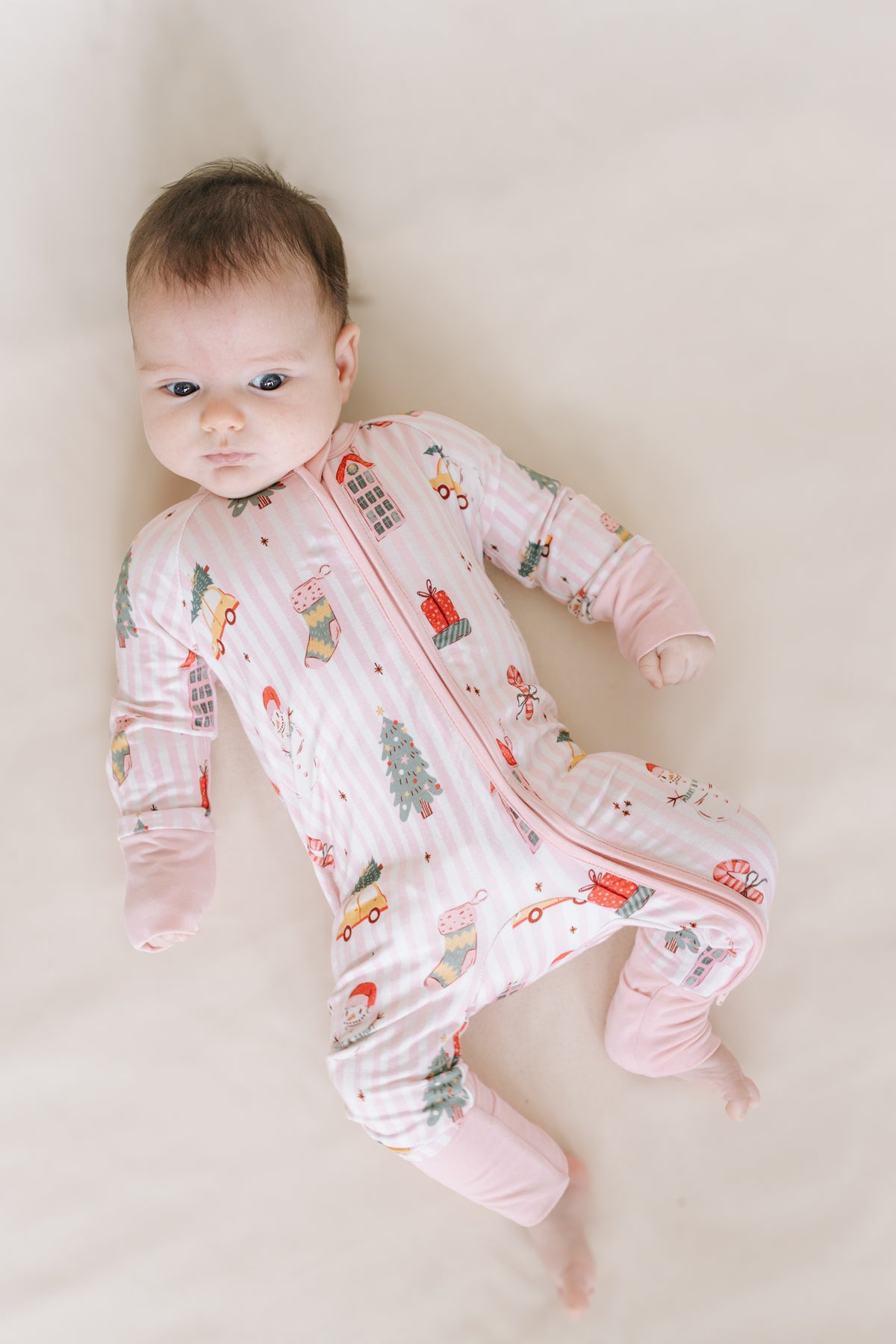 Merry Pinkmas Zippy Romper: Preorder ships by 9/25