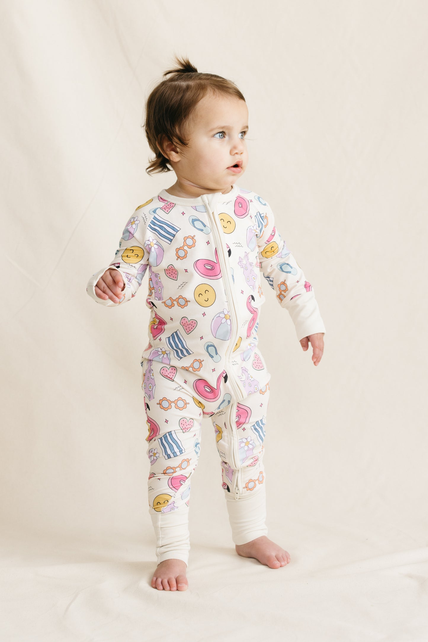 Pool Party Zippy Romper