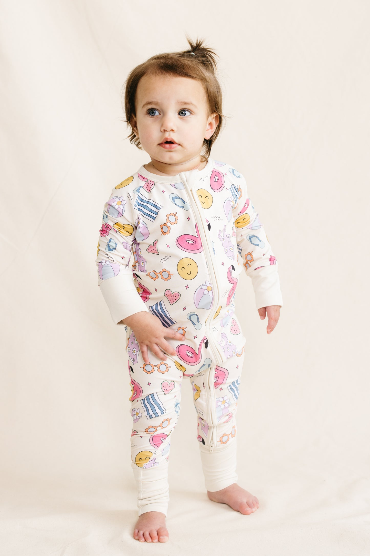 Pool Party Zippy Romper