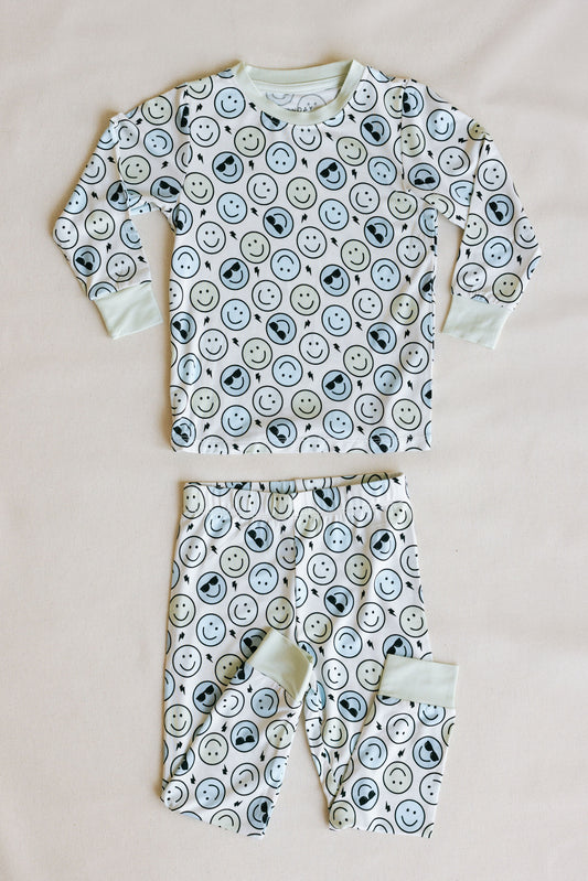 Electric Smiles Two-Piece Set