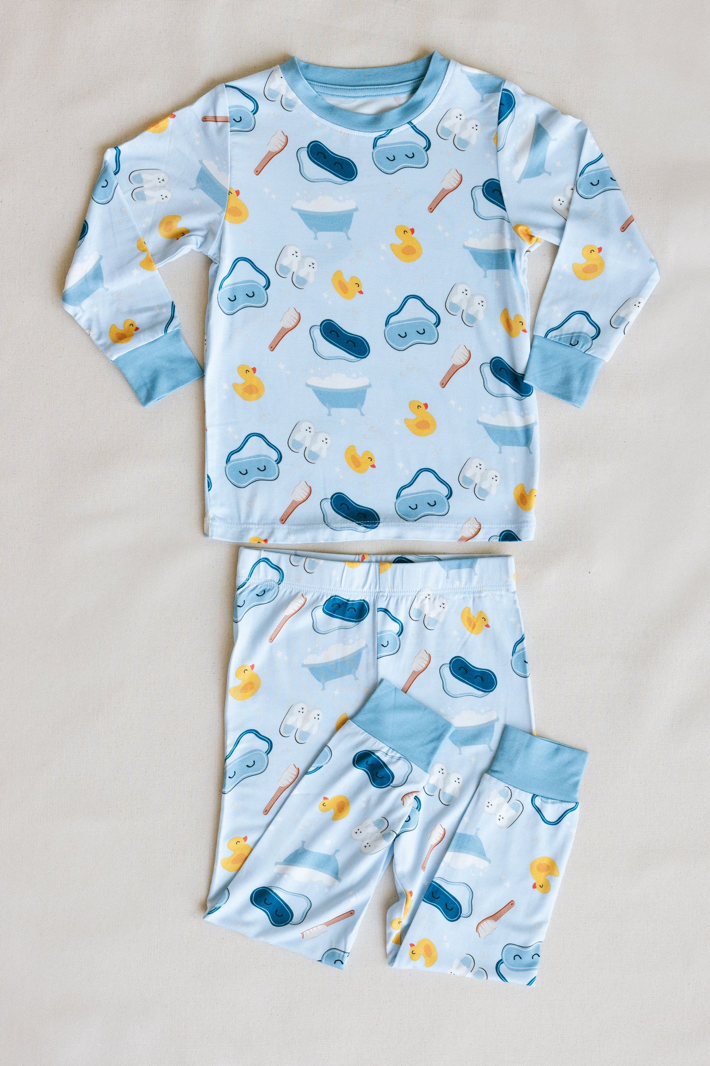 Self-Care Sunday Blue Two-Piece Set