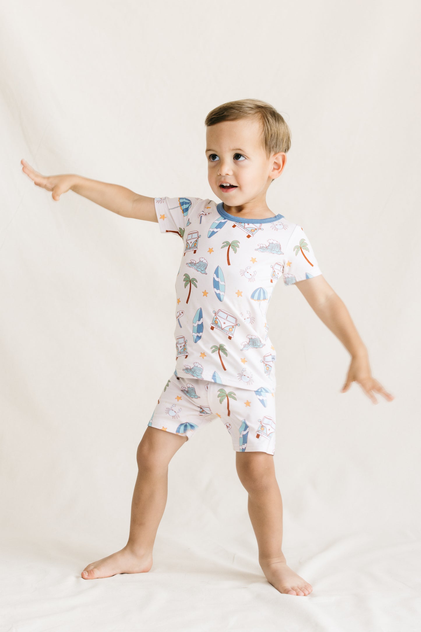 Surf's Up Two-Piece Short Set