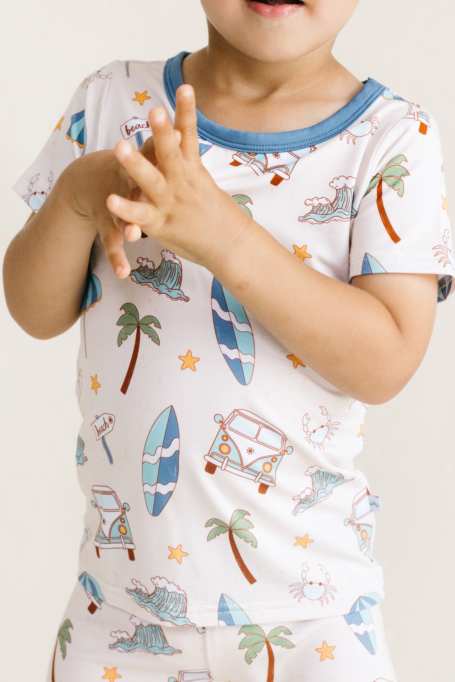 Surf's Up Two-Piece Short Set