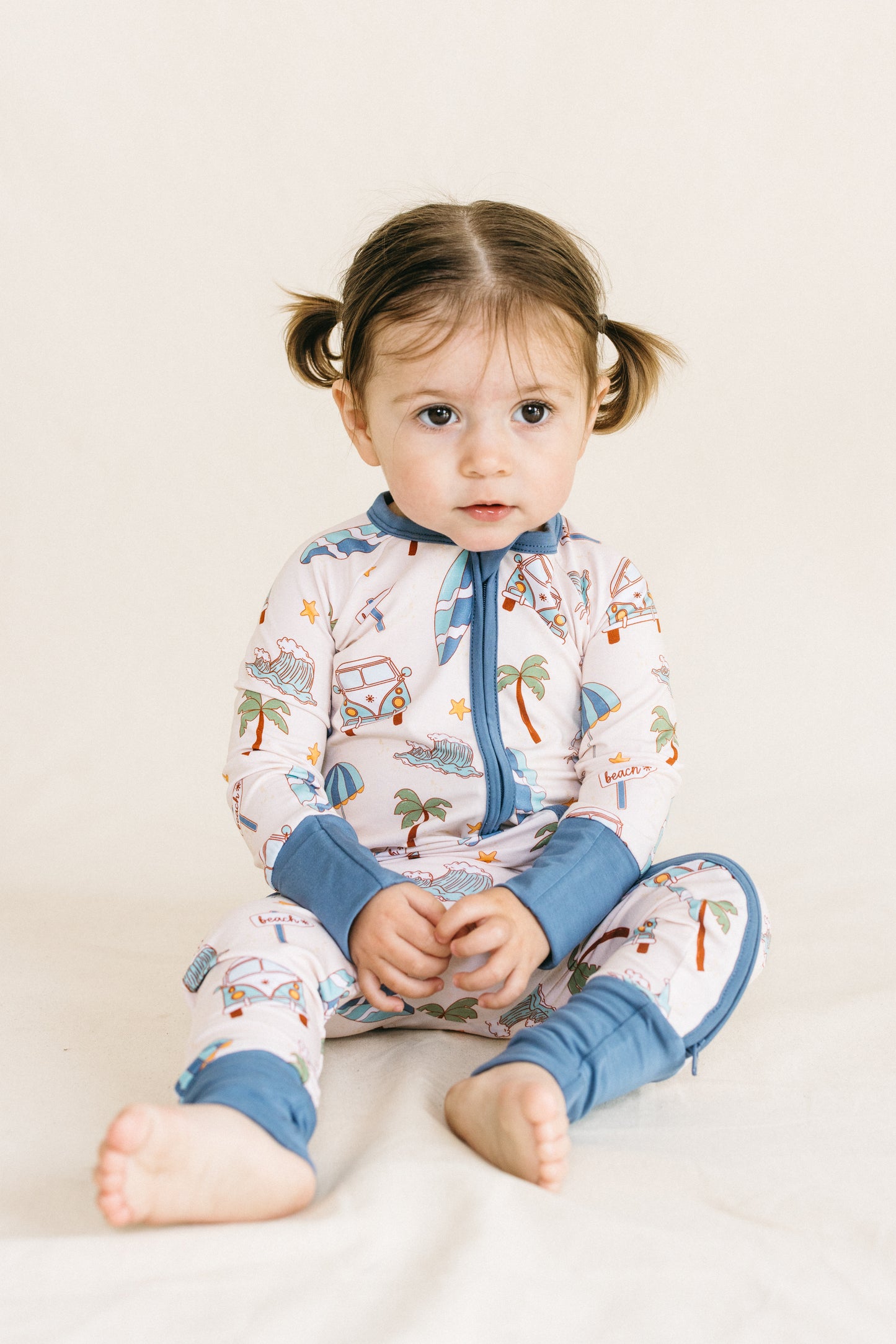 Surf's Up Zippy Romper