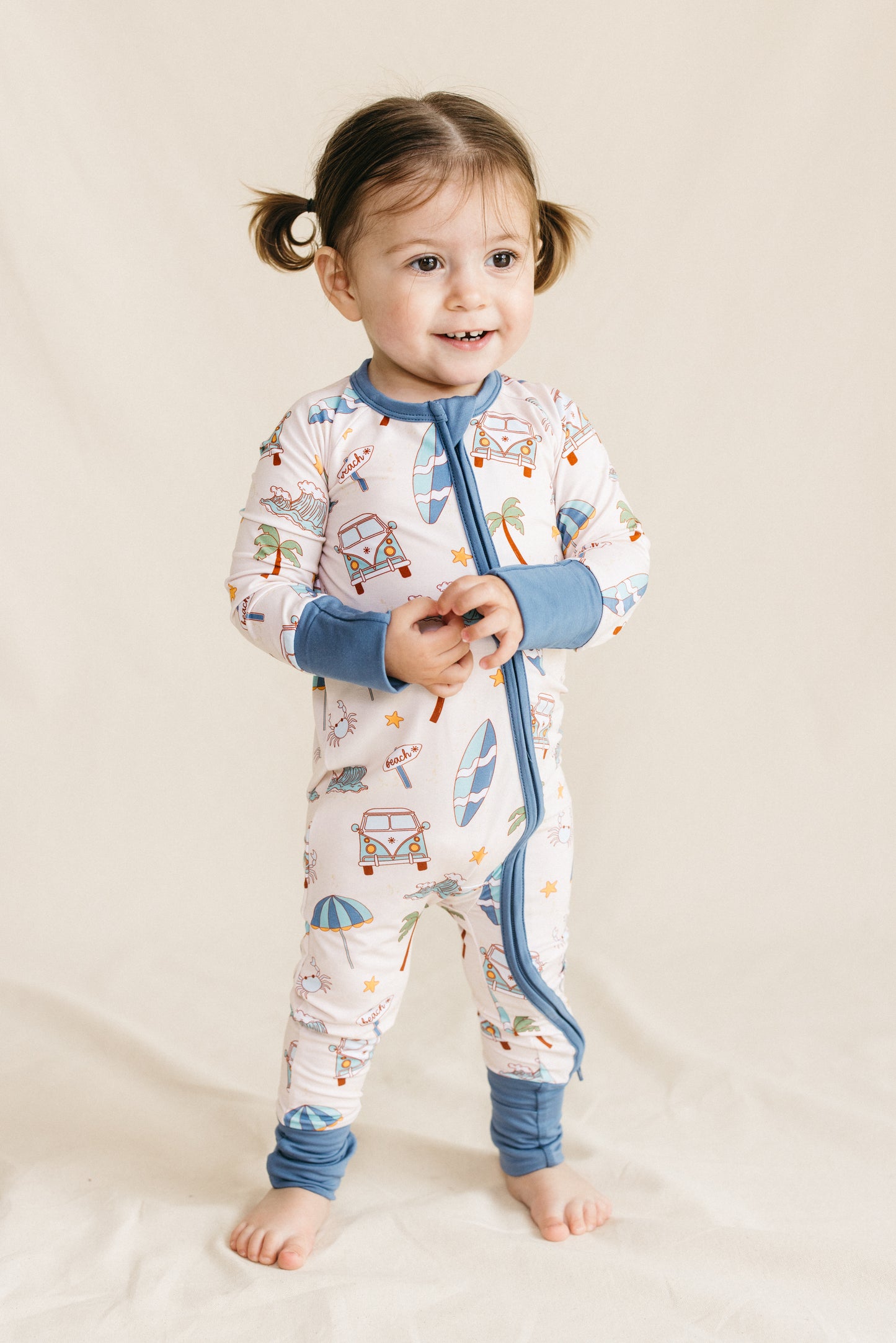 Surf's Up Zippy Romper